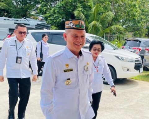 penanganan karhutla Gunung Mas