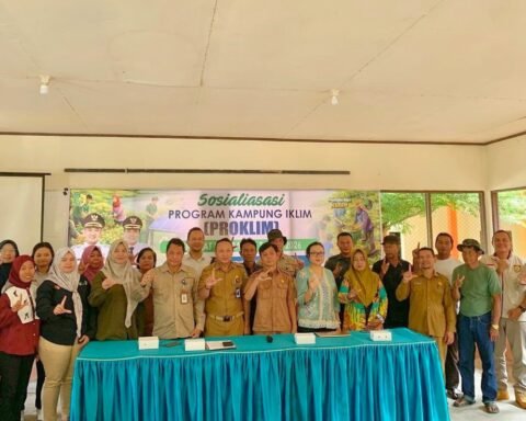 DLH Palangka Raya Sosialisasikan Program Kampung Iklim