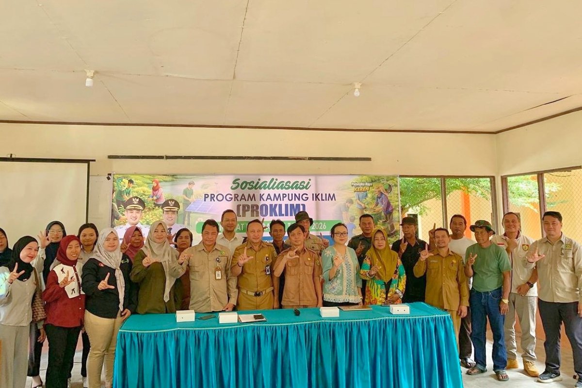 DLH Palangka Raya Sosialisasikan Program Kampung Iklim