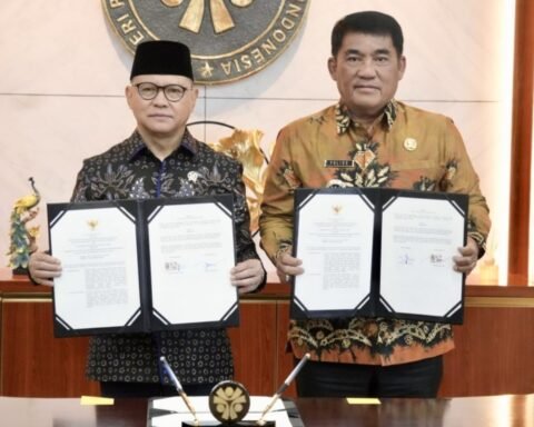 Menteri Mukhtarudin dan Gubernur Sulut Teken MoU