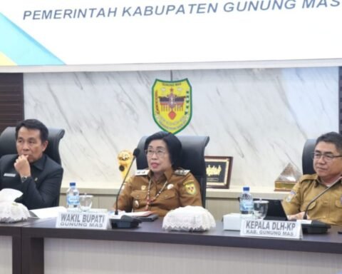 pengelolaan sampah Gunung Mas