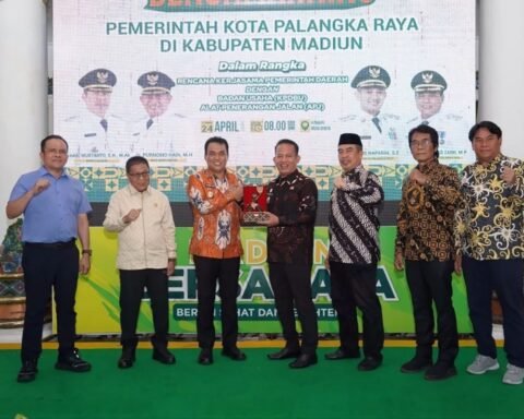 kerja sama badan usaha lampu jalan Palangka Raya