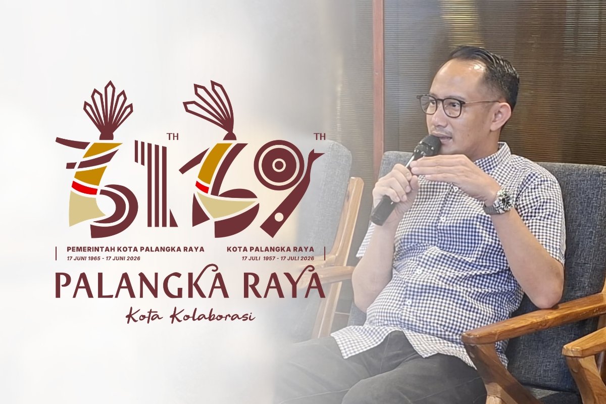 Logo Hari Jadi ke 61 Pemerintahan Kota Palangka Raya dan HUT Palangka Raya ke 69 |