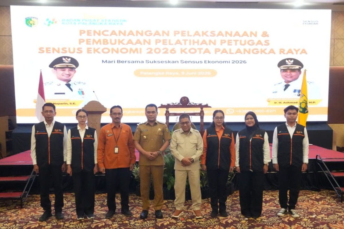 Sensus Ekonomi 2026 di Kota Palangka Raya |