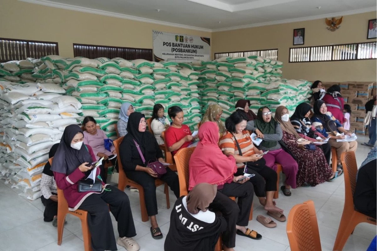 Pemko Palangka Raya Salurkan Bantuan Pangan |