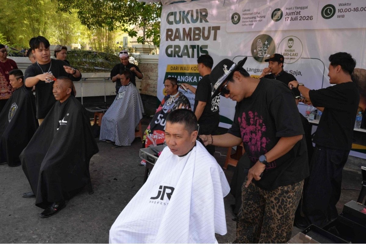 cukur rambut gratis |