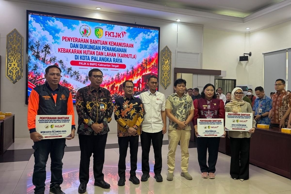 BI dan OJK Bersama Industri Jasa Keuangan bantu penanganan karhutla |