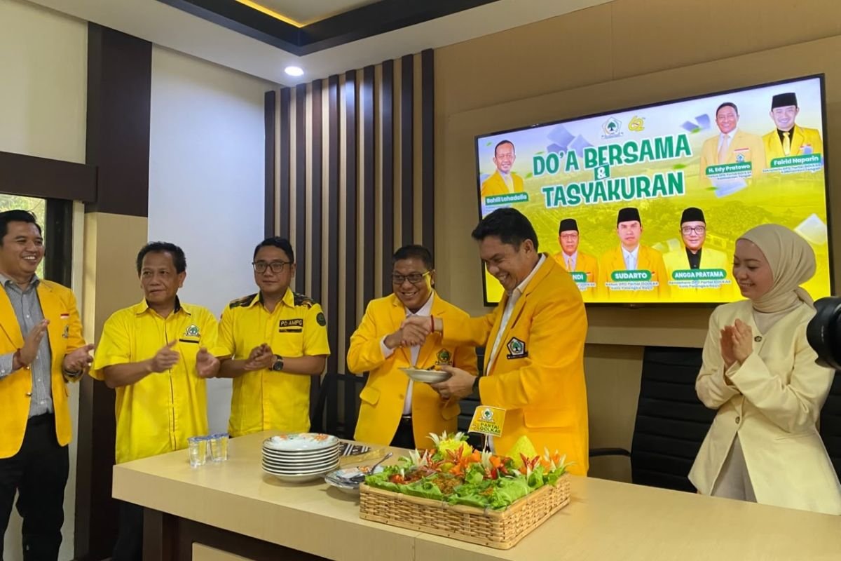 puncak hut ke 62 golkar kota palangka raya |